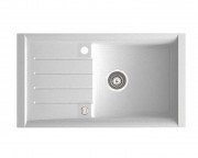 Мойка для кухни Marmorin Profir 1k 10 86х50 см искусственный камень Magranit белый 160 113 006