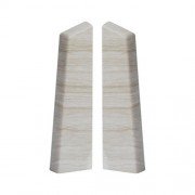 Заглушки ліва і права Salag NG80 ПВХ клен патіно NG8L28