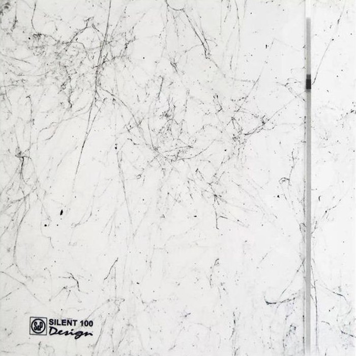 Бытовой вентилятор Soler&Palau Silent 100 CZ Marble White Design 4C осевой мраморный белый 5210612000