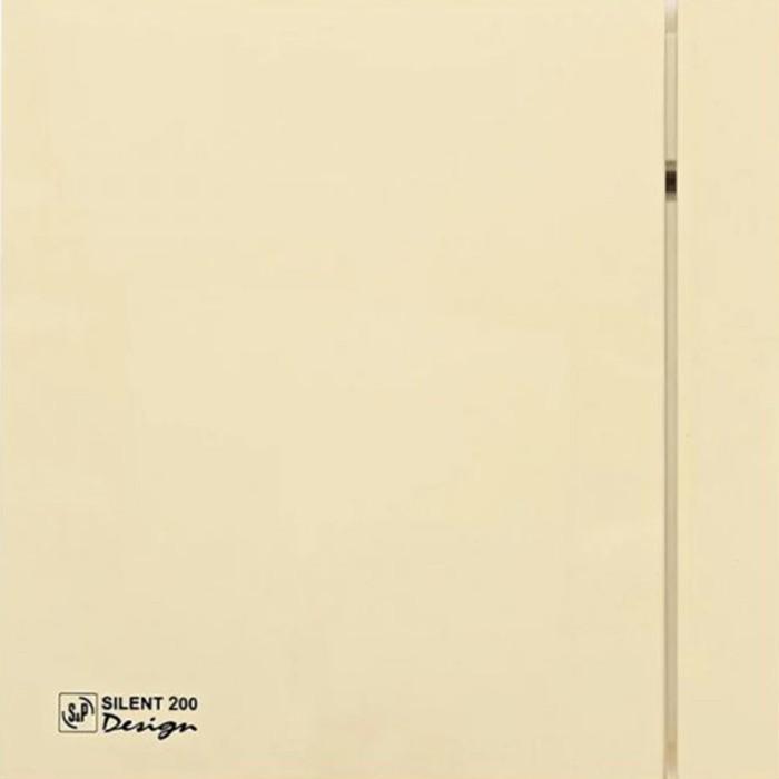 Бытовой вентилятор Soler&Palau Silent 200 CZ Ivory Design 4C осевой бежевый 5210625000