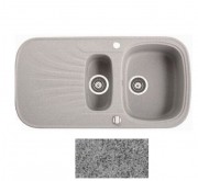 Мойка для кухни Marmorin Oren 1,5k 10 97х50 см искусственный камень Magranit серый 180 513 003