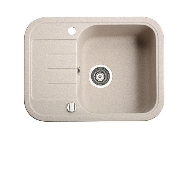 Мойка для кухни Marmorin Pesta 1k 0,50 62х47 см искусственный камень Magranit песочный 170 133 007