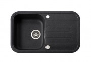 Мойка для кухни Marmorin Pesta 1k 10 77х47 см искусственный камень Magranit черный 170 113 002