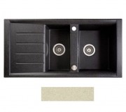 Мийка для кухні Marmorin Profir 1,5k 10 100х50 см штучний камінь Magranit сафарі 160 513 001