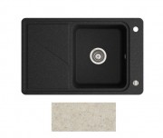 Мойка для кухни Marmorin Torro 800 1k 80х50 см искусственный камень Magranit песочный 220 133 007