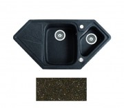 Мойка для кухни Marmorin Torro trapez 98х50 см искусственный камень Magranit коричневый 220 613 004