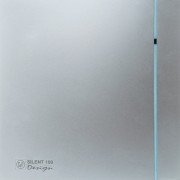 Побутовий вентилятор Soler & Palau Silent 100 CZ Silver Design осьовий срібло 5210602600
