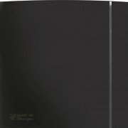 Побутовий вентилятор Soler & Palau Silent 100 CZ Black Design 4C осьовий чорний 5210607400