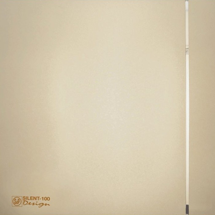 Побутовий вентилятор Soler & Palau Silent 100 CZ Champagne Design 4C осьовий шампань 5210607200