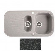 Мойка для кухни Marmorin Oren 1,5k 10 97х50 см искусственный камень Magranit черный 180 513 002