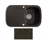 Мойка для кухни Marmorin Oren 1k 10 82х50 см искусственный камень Magranit коричневый 180 113 004