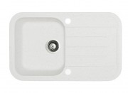 Мойка для кухни Marmorin Pesta 1k 10 77х47 см искусственный камень Magranit белый 170 113 006