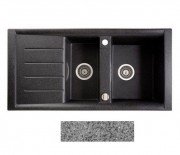 Мойка для кухни Marmorin Profir 1,5k 10 100х50 см искусственный камень Magranit серый 160 513 003