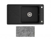 Мийка для кухні Marmorin Torro 800 1k 80х50 см штучний камінь Magranit сірий 220 133 003