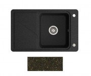 Мийка для кухні Marmorin Torro 800 1k 80х50 см штучний камінь Magranit коричневий 220 133 004