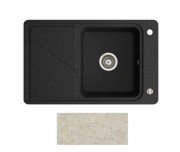 Мийка для кухні Marmorin Torro 800 1k 80х50 см штучний камінь Magranit пісочний 220 133 007