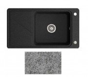 Мийка для кухні Marmorin Torro 900 1k 90х50 см штучний камінь Magranit сірий 220 113 003