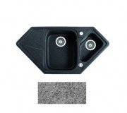 Мойка для кухни Marmorin Torro trapez 98х50 см искусственный камень Magranit серый 220 613 003