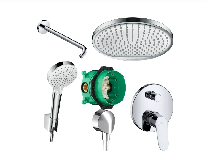Душова система прихованого монтажу Hansgrohe Focus 1182019