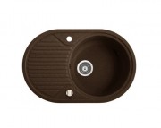 Мийка для кухні Marmorin Arena 77х50 см штучний камінь Magranit коричневий 280 113 004