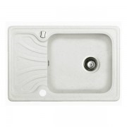 Мойка для кухни Marmorin Dato 65х44 см искусственный камень Magranit белый 240 113 006
