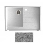 Мойка для кухни Marmorin Rubid 89х61,5 см искусственный камень Magranit серый 230 114 003
