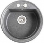 Мийка для кухні Marmorin Tanat Ø50 см штучний камінь Magranit сірий 270 803 003