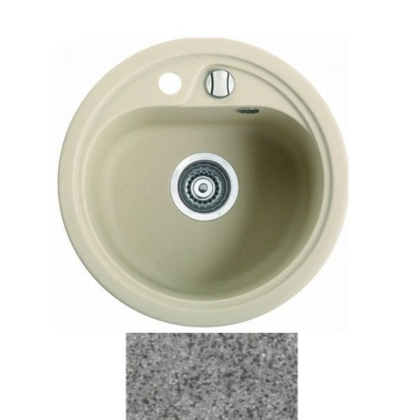 Мойка для кухни Marmorin Vask Ø45 см искусственный камень Magranit серый 260 803 003