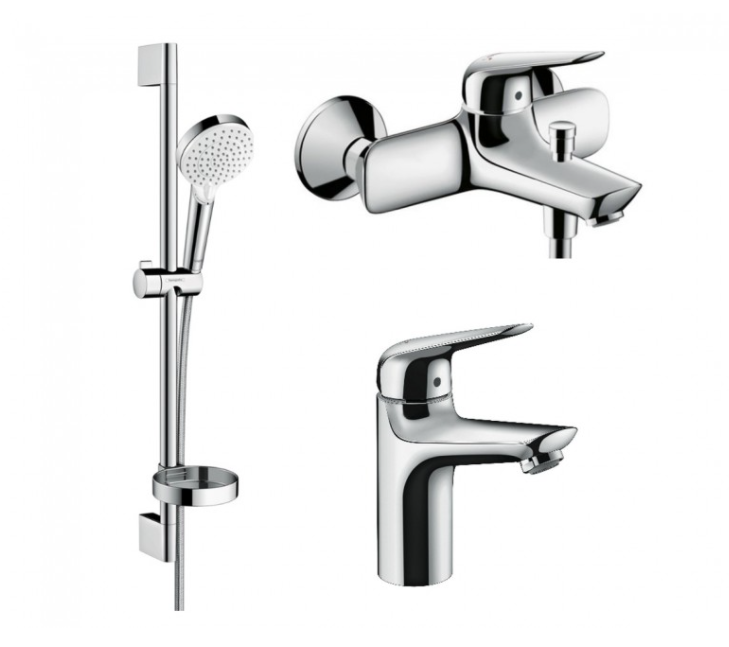 Набір змішувачів для ванни Hansgrohe Novus 1152019