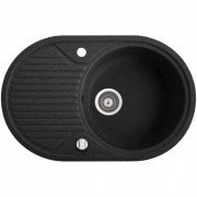 Мойка для кухни Marmorin Arena 77х50 см искусственный камень Magranit черный 280 113 002