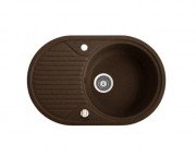 Мойка для кухни Marmorin Arena 77х50 см искусственный камень Magranit коричневый 280 113 004