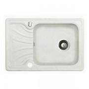 Мийка для кухні Marmorin Dato 65х44 см штучний камінь Magranit білий 240 113 006