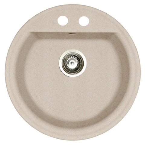 Мийка для кухні Marmorin Tanat Ø50 см штучний камінь Magranit пісочний 270 803 007