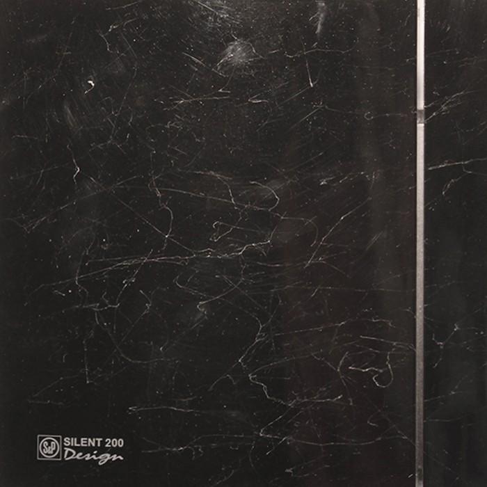 Бытовой вентилятор Soler&Palau Silent 200 CZ Marble Black Design 4C осевой мраморный черный 5210626100