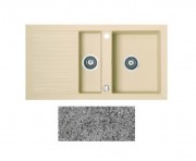 Мойка для кухни Marmorin Cire 1,5k 10 94х50 см искусственный камень Magranit серый 375 513 003