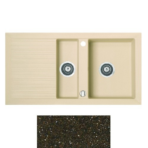 Мойка для кухни Marmorin Cire 1,5k 10 94х50 см искусственный камень Magranit коричневый 375 513 004