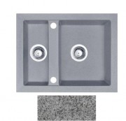 Мийка для кухні Marmorin Cire 1,5k 63х50 см штучний камінь Magranit сірий 375 503 003