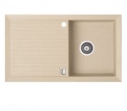 Мойка для кухни Marmorin Cire 1k 10 86х50 см искусственный камень Magranit песочный 375 113 007