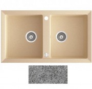 Мийка для кухні Marmorin Cire 2k 87х50 см штучний камінь Magranit сірий 375 203 003