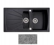 Мойка для кухни Marmorin Fenco 1,5k 10 97х51 см искусственный камень Magranit серый 320 513 003