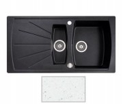 Мойка для кухни Marmorin Fenco 1,5k 10 97х51 см искусственный камень Magranit белый 320 513 006