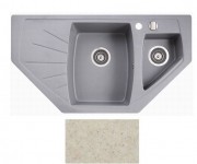 Мийка для кухні Marmorin Fenco trapez 93х51 см штучний камінь Magranit пісочний 320 613 007
