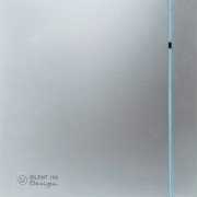 Побутовий вентилятор Soler & Palau Silent 100 CHZ Silver Design осьовий срібло 5210603600