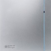 Побутовий вентилятор Soler & Palau Silent 300 CZ Silver Design 3C осьовий срібло 5210624100