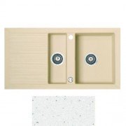 Мойка для кухни Marmorin Cire 1,5k 10 94х50 см искусственный камень Magranit белый 375 513 006