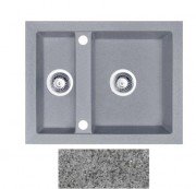 Мийка для кухні Marmorin Cire 1,5k 63х50 см штучний камінь Magranit сірий 375 503 003