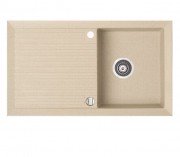 Мойка для кухни Marmorin Cire 1k 10 86х50 см искусственный камень Magranit песочный 375 113 007