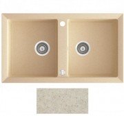 Мийка для кухні Marmorin Cire 2k 87х50 см штучний камінь Magranit пісочний 375 203 007