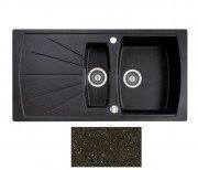 Мойка для кухни Marmorin Fenco 1,5k 10 97х51 см искусственный камень Magranit коричневый 320 513 004