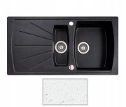 Мойка для кухни Marmorin Fenco 1,5k 10 97х51 см искусственный камень Magranit белый 320 513 006